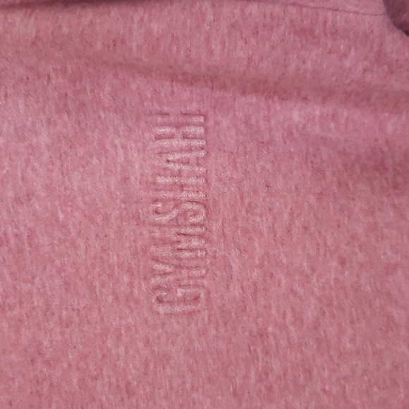 Gym Shark So Soft Sweater, pink, mock neck collar, longline tunic sweatshirt - Picture 5 of 11